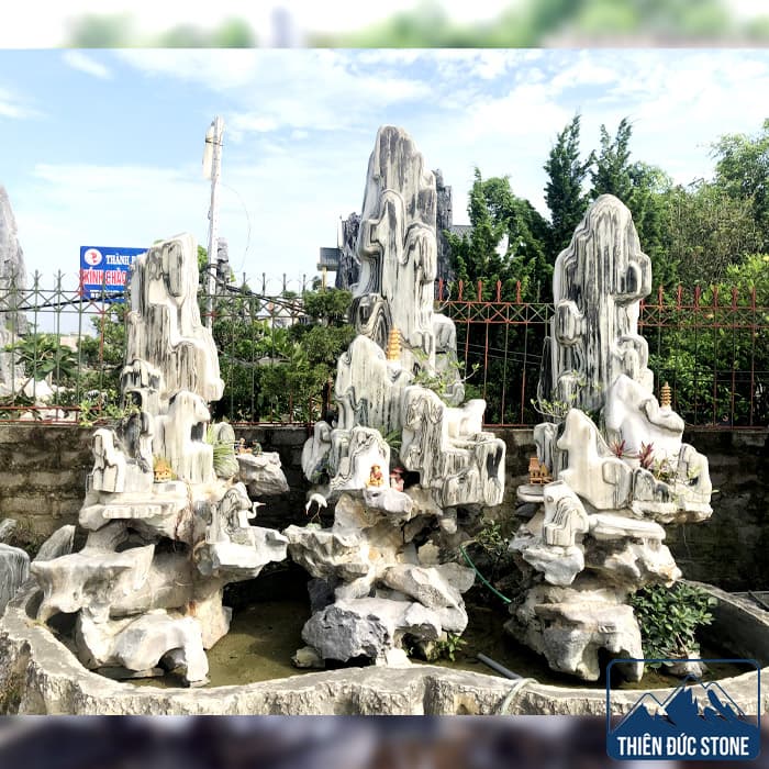 Thiết kế thi công hòn non bộ sân vườn | Thiên Đức Stone