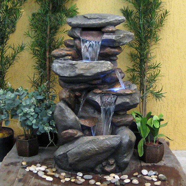 Tự làm đài phun nước mini tại nhà | Thiên Đức Stone